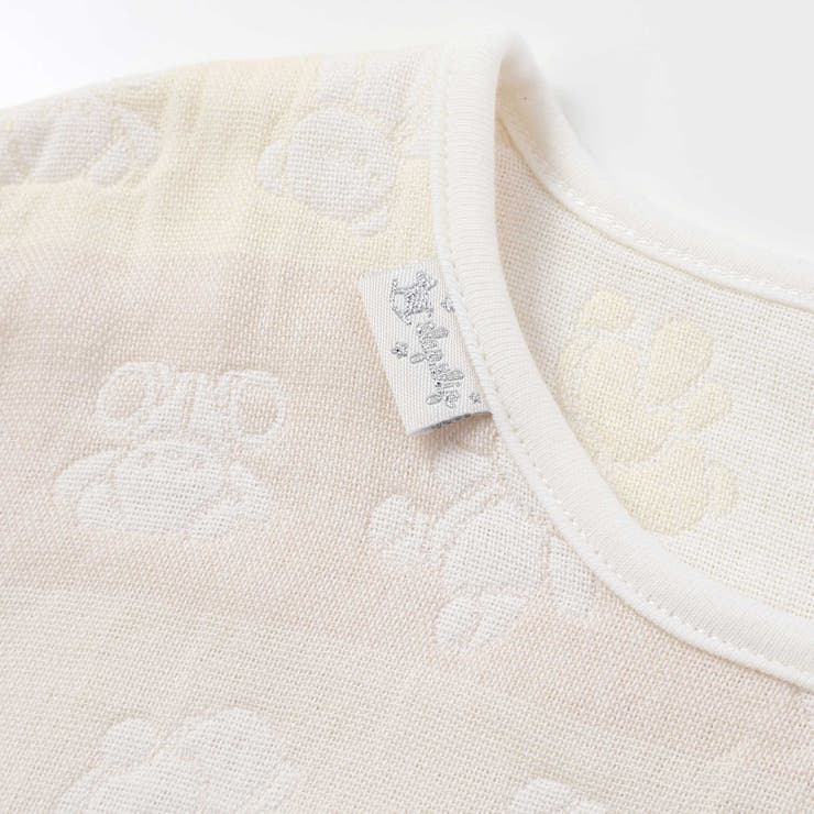 【お揃い】コットンクマ木馬総柄3重ガーゼスリーパーベビー | SLAP SLIP | 詳細画像5 