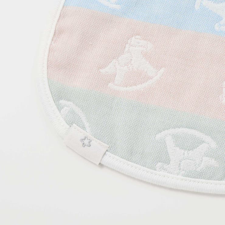 【お揃い】コットンクマ木馬総柄3重ガーゼスタイベビー | SLAP SLIP | 詳細画像11 