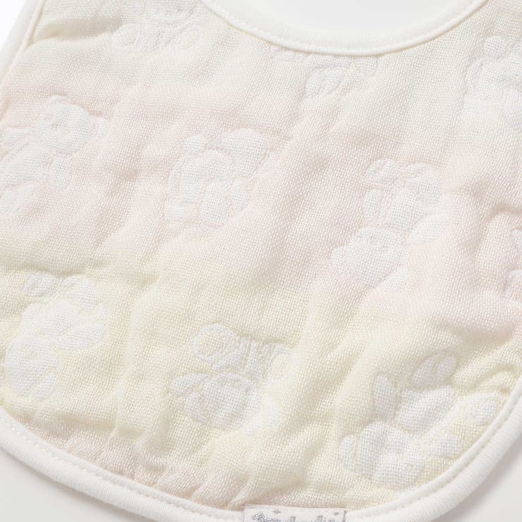 【お揃い】コットンクマ木馬総柄3重ガーゼスタイベビー | SLAP SLIP | 詳細画像4 