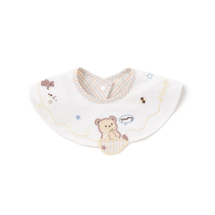 ホワイト | アニマルクマクジラ恐竜飛び出しモチーフスタイベビー | SLAP SLIP