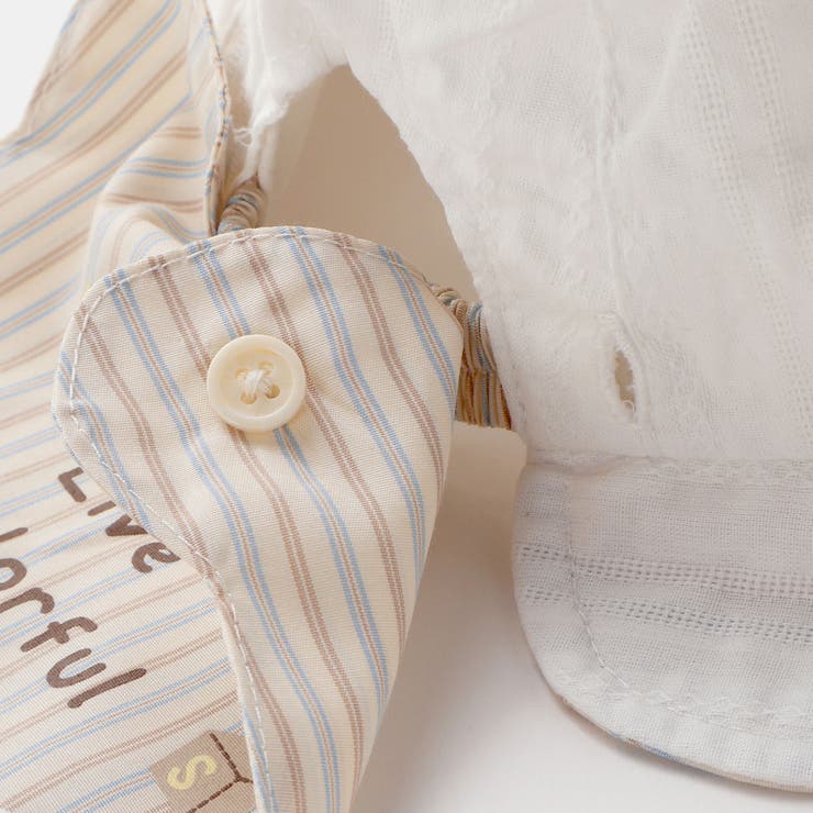 アニマルクマクジラ恐竜日よけ付きハットベビー(46~48cm) | SLAP SLIP | 詳細画像19 