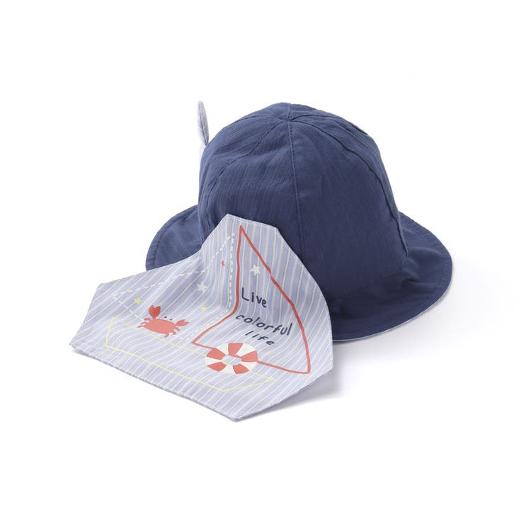 アニマルクマクジラ恐竜日よけ付きハットベビー(46~48cm) | SLAP SLIP | 詳細画像9 