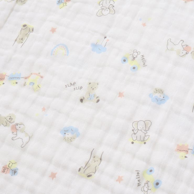 【お揃い】モチーフ総柄ガーゼスリーパーベビー | SLAP SLIP | 詳細画像14 