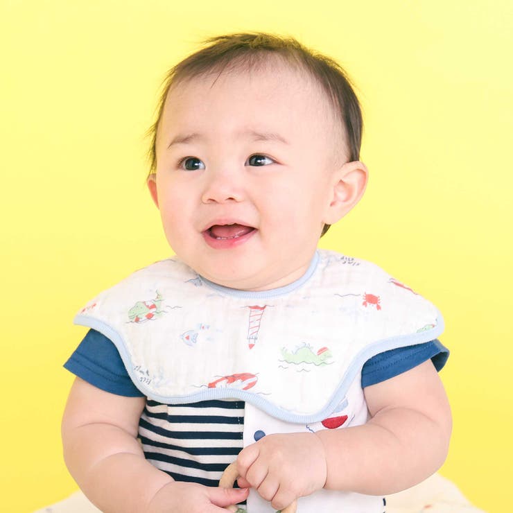 【お揃い】モチーフ総柄ガーゼスタイベビー | SLAP SLIP | 詳細画像1 