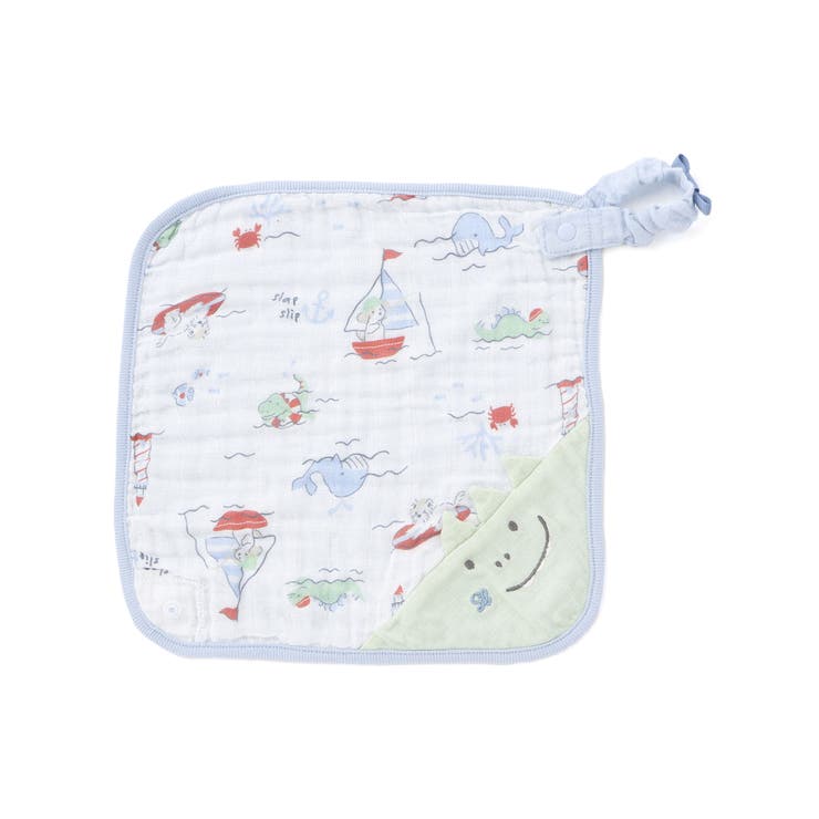 【お揃い】モチーフ総柄ガーゼハンカチスタイベビー | SLAP SLIP | 詳細画像6 