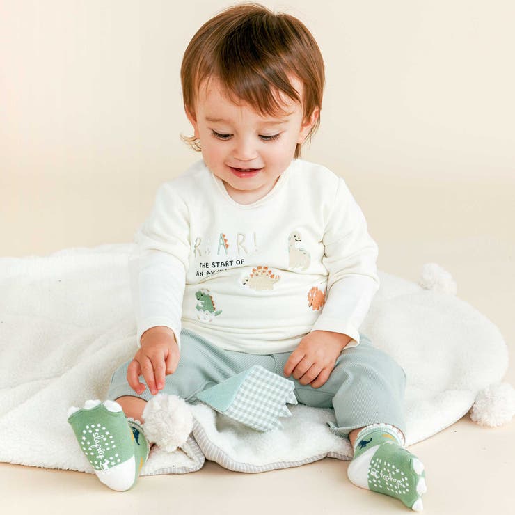 恐竜背びれつきTシャツベビー(70~80cm) | SLAP SLIP | 詳細画像3 