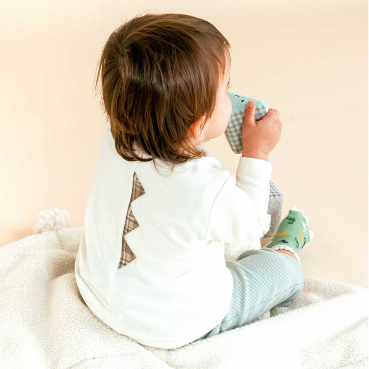 恐竜背びれつきTシャツベビー(70~80cm) | SLAP SLIP | 詳細画像4 