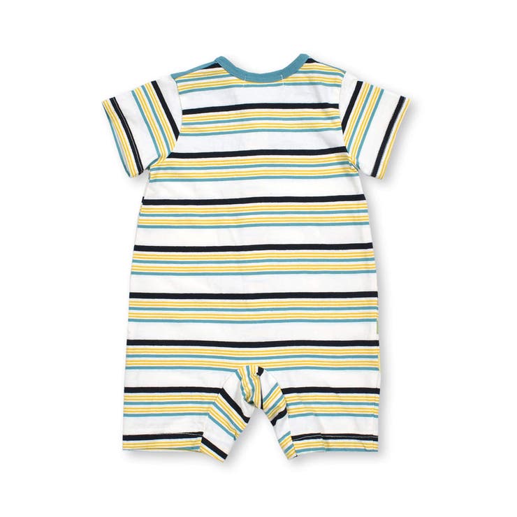 【お揃い】アニマルプリントマルチボーダー半袖ロンパースベビー(60~80cm) | SLAP SLIP | 詳細画像13 