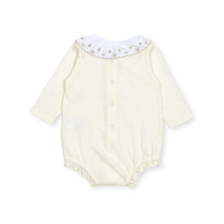 スカラップ縁刺しゅう襟付きボディミニベビー(70~80cm) | SLAP SLIP | 詳細画像4 