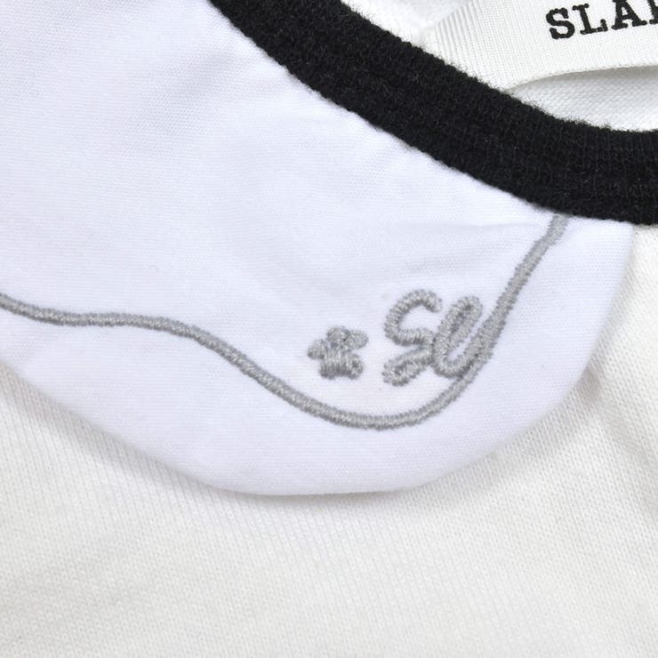 刺しゅう襟付き無地ボーダー柄切替ボディミニベビー(70~80cm) | SLAP SLIP | 詳細画像19 