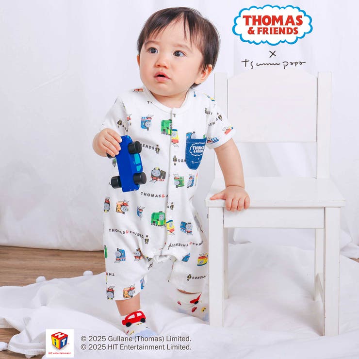 【きかんしゃトーマス×つむぱぱ×SLAPSLIP】【お揃い】THOMAS＆FRI… | SLAP SLIP | 詳細画像1 