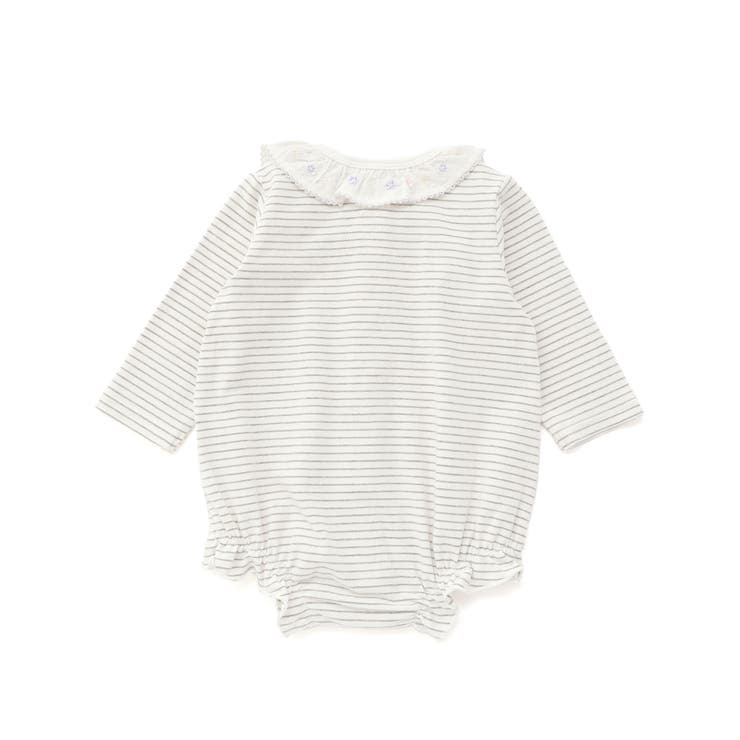 無地ボーダーレース襟付きボディミニベビー(70~80cm) | SLAP SLIP | 詳細画像14 