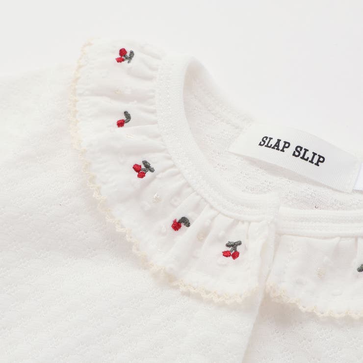 無地ボーダーレース襟付きボディミニベビー(70~80cm) | SLAP SLIP | 詳細画像7 