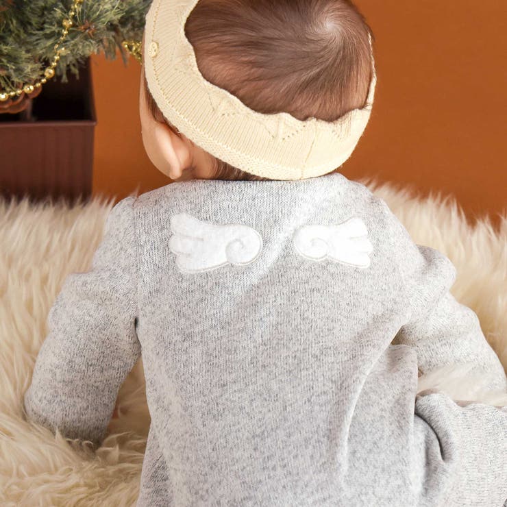 くるりん天使の翼刺しゅうつきカバーオールベビー(60~80cm) | SLAP SLIP | 詳細画像5 