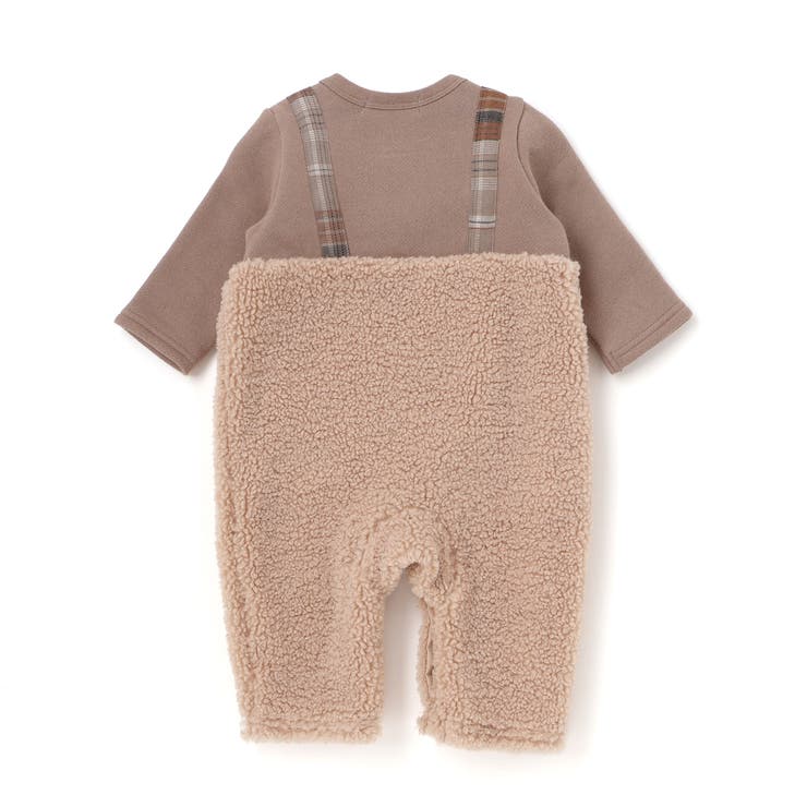 アニマルクマ恐竜モチーフぽこぽこボアカバーオールベビー(60~80cm) | SLAP SLIP | 詳細画像19 