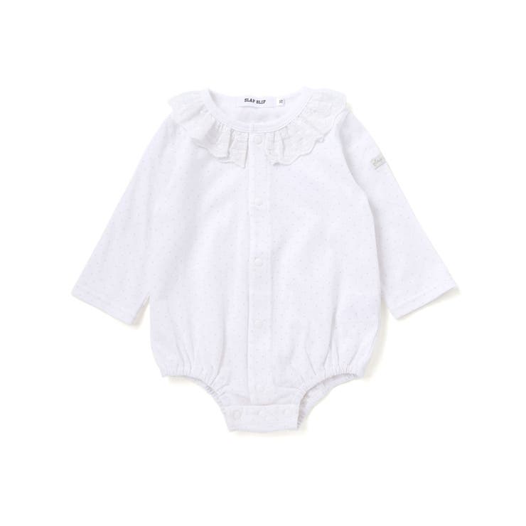 ドットボーダー襟付きボディミニベビー(70~80cm) | SLAP SLIP | 詳細画像1 