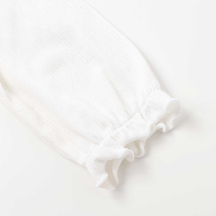 お花レース襟付きレーススカートドッキング2WAYオールベビー(50~70cm) | SLAP SLIP | 詳細画像8 