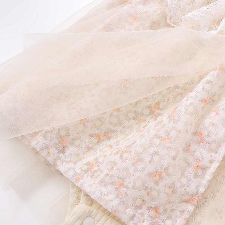 チュール花柄スカートドッキングボディミニベビー(70~80cm) | SLAP SLIP | 詳細画像13 