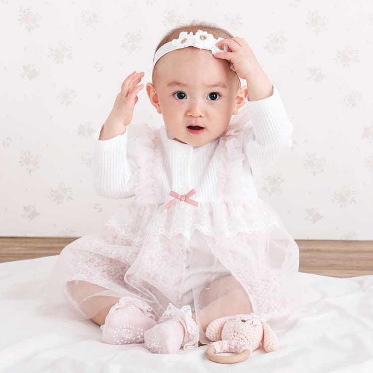 チュール花柄スカートドッキングボディミニベビー(70~80cm) | SLAP SLIP | 詳細画像3 