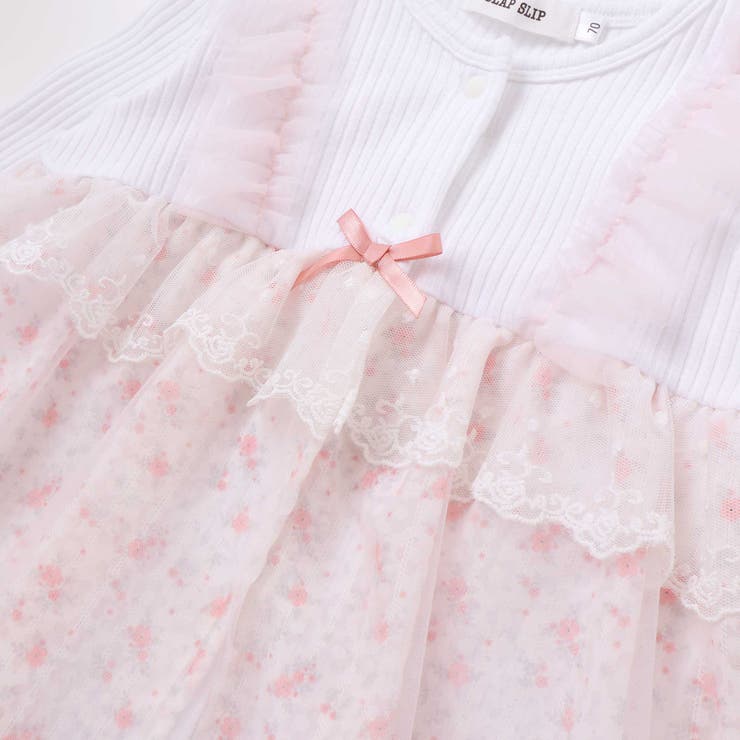 チュール花柄スカートドッキングボディミニベビー(70~80cm) | SLAP SLIP | 詳細画像6 