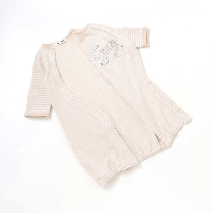 アニマルクマウサギ恐竜お星さまパッチ2WAYオールベビー(50~70cm) | SLAP SLIP | 詳細画像19 