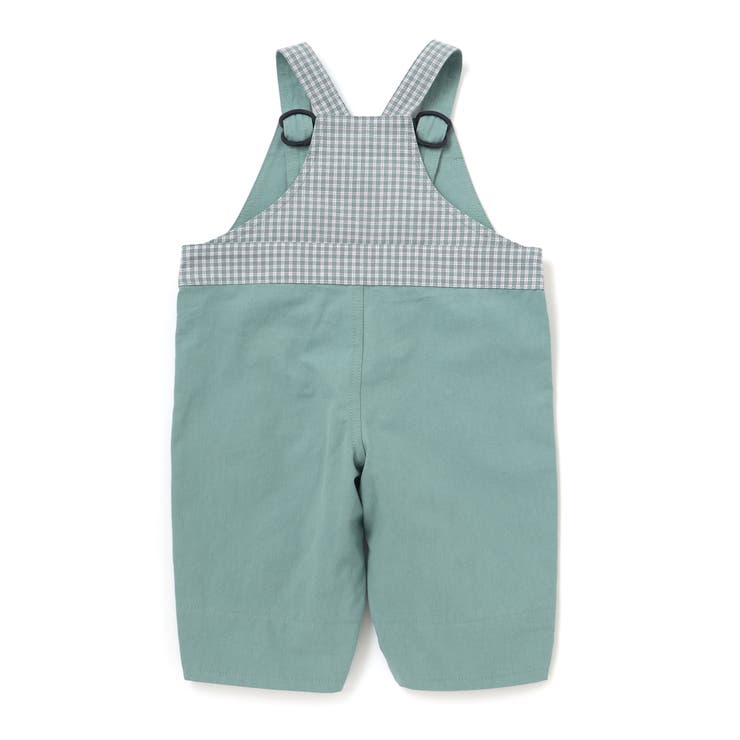 デニムツイルチェック切り替えサロペットベビー(70~80cm) | SLAP SLIP | 詳細画像15 