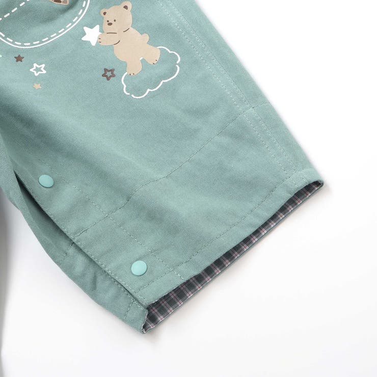 デニムツイルチェック切り替えサロペットベビー(70~80cm) | SLAP SLIP | 詳細画像18 