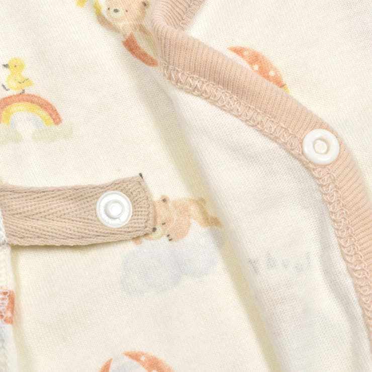 イチゴアニマルクマプリント総柄肌着ベビー(60~70cm) | SLAP SLIP | 詳細画像12 