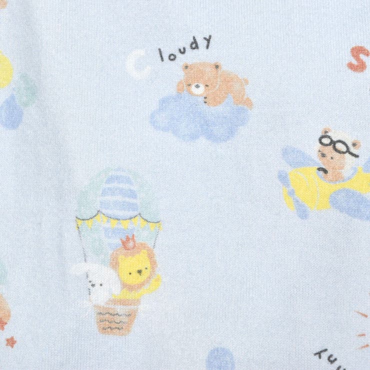 イチゴアニマルクマプリント総柄肌着ベビー(60~70cm) | SLAP SLIP | 詳細画像20 