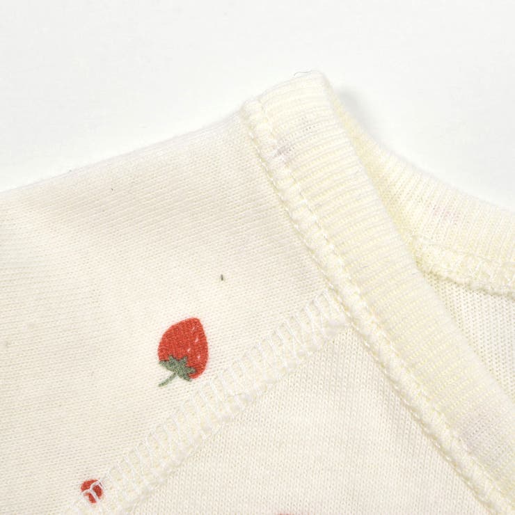 イチゴアニマルクマプリント総柄肌着ベビー(60~70cm) | SLAP SLIP | 詳細画像3 