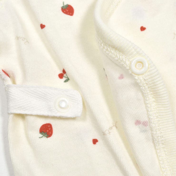 イチゴアニマルクマプリント総柄肌着ベビー(60~70cm) | SLAP SLIP | 詳細画像6 