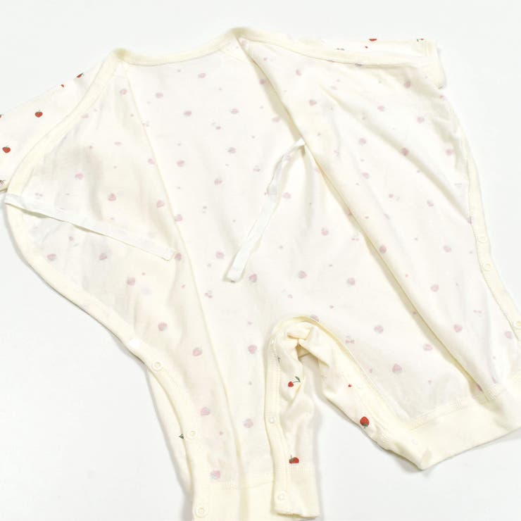 イチゴアニマルクマプリント総柄肌着ベビー(60~70cm) | SLAP SLIP | 詳細画像7 