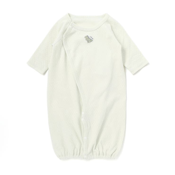 アニマルクマウサギ恐竜刺しゅう接結インナー2WAYオールベビー(50~70cm) | SLAP SLIP | 詳細画像11 