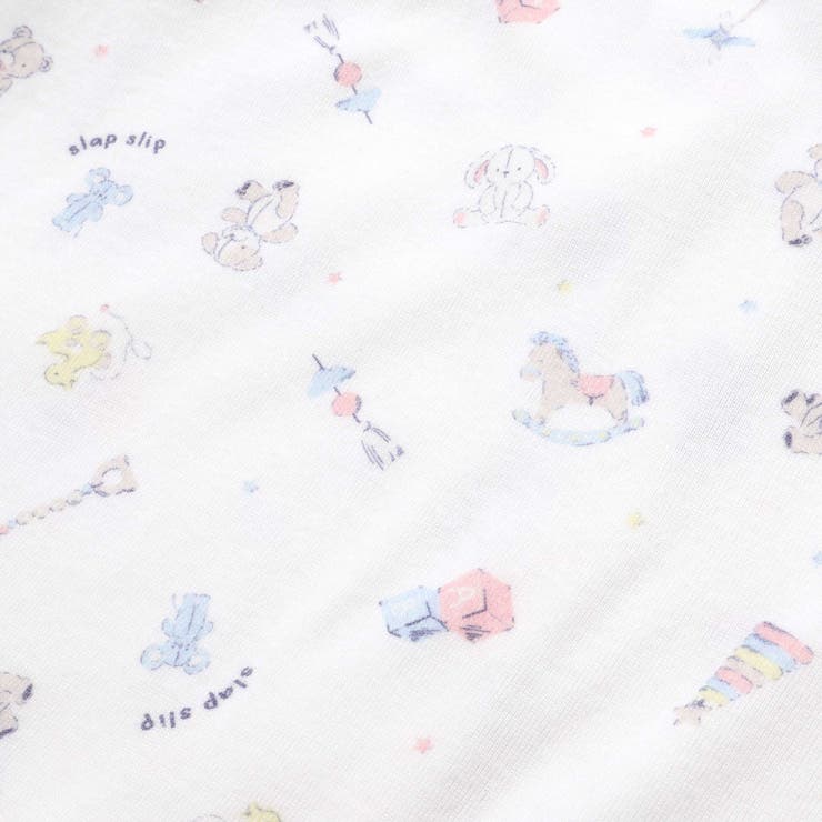 コットンプリント総柄コンビ肌着ベビー(60~70cm) | SLAP SLIP | 詳細画像5 