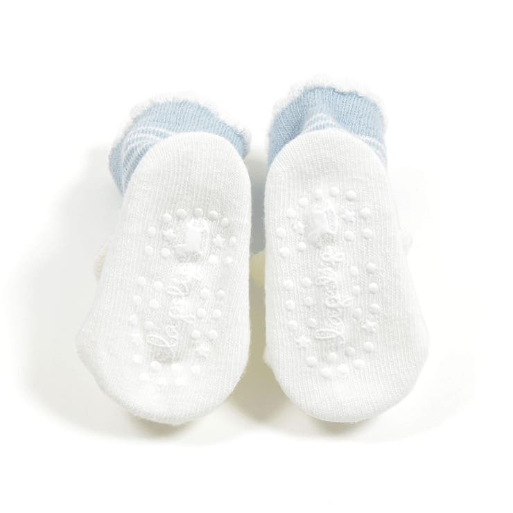 ヒツジウサギクマ耳ぴょこぴょこアニマルカップソックスベビー | SLAP SLIP | 詳細画像7 