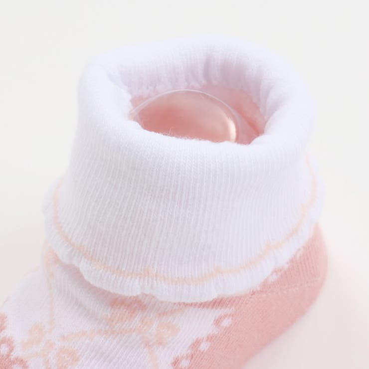 スカラップ縁ストラップシューズ風ソックスベビー(9~12cm) | SLAP SLIP | 詳細画像5 