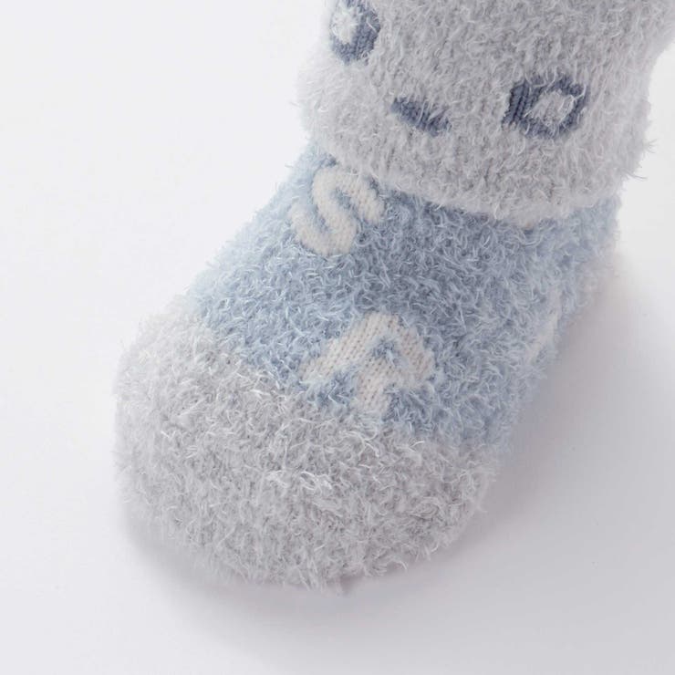 【お揃い】アニマルウサギクマロボットもこもこソックス(9~12cm) | SLAP SLIP | 詳細画像10 