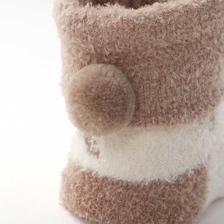 【お揃い】アニマルウサギクマロボットもこもこソックス(9~12cm) | SLAP SLIP | 詳細画像15 