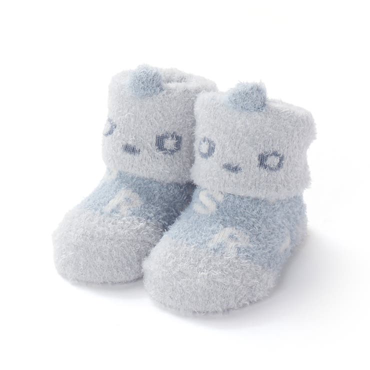 【お揃い】アニマルウサギクマロボットもこもこソックス(9~12cm) | SLAP SLIP | 詳細画像6 