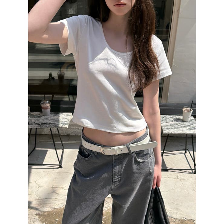 ジェンヌ、ツータイプ半袖Tシャツ ts1424 | BEIDELLI | 詳細画像3 