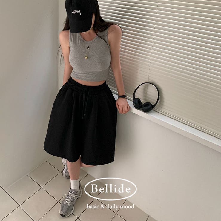 BLACK | ビーチバミューダトレーニングパンツ pt1404 | BEIDELLI