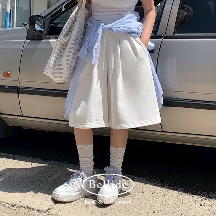 WHITE | ビーチバミューダトレーニングパンツ pt1404 | BEIDELLI