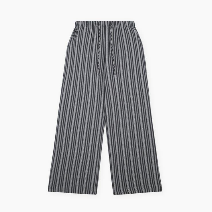 CHARCOAL | バウンド ストライプワイドパンツ  pt1526 | BEIDELLI