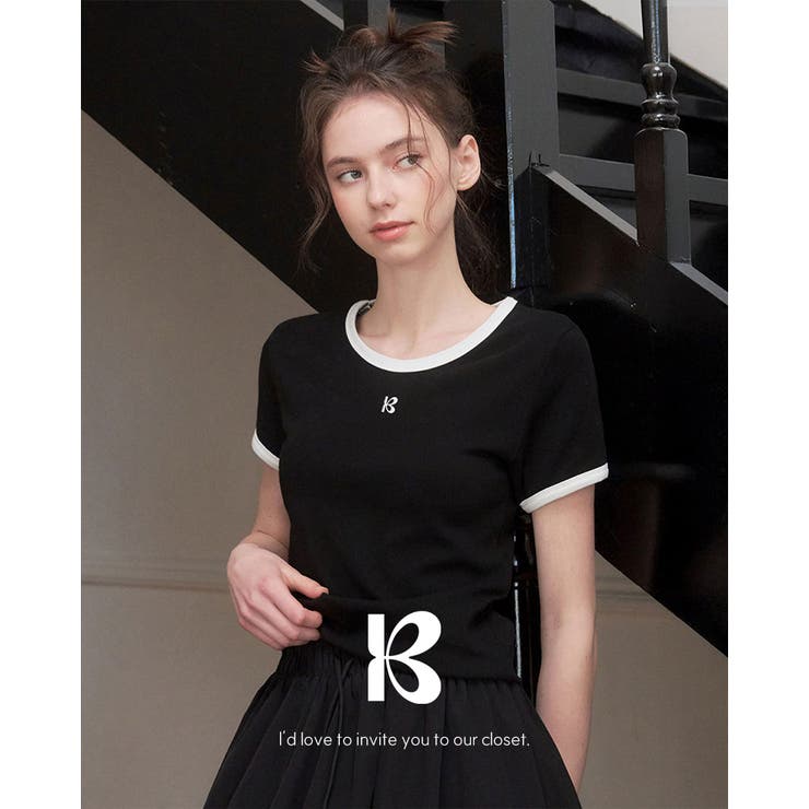 BLACK | リニューアル、バターリンガー半袖Tシャツ ts1434 | BEIDELLI