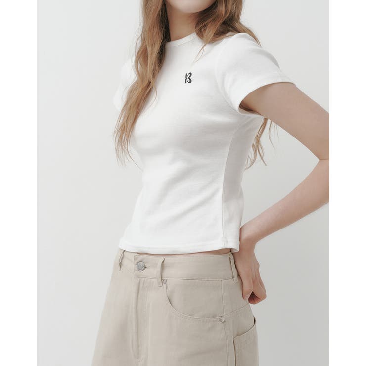 エルロ、レタリングベーシック半袖Tシャツ ts1427 | BEIDELLI | 詳細画像4 