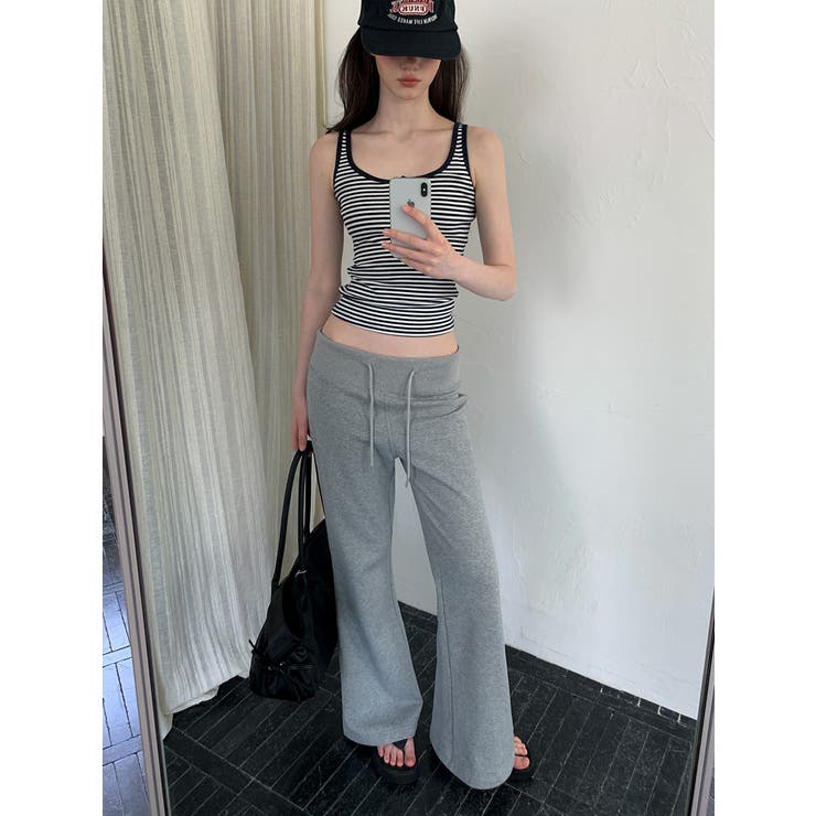 フラット スウェットフレアパンツ DS26073 | BEIDELLI | 詳細画像1 