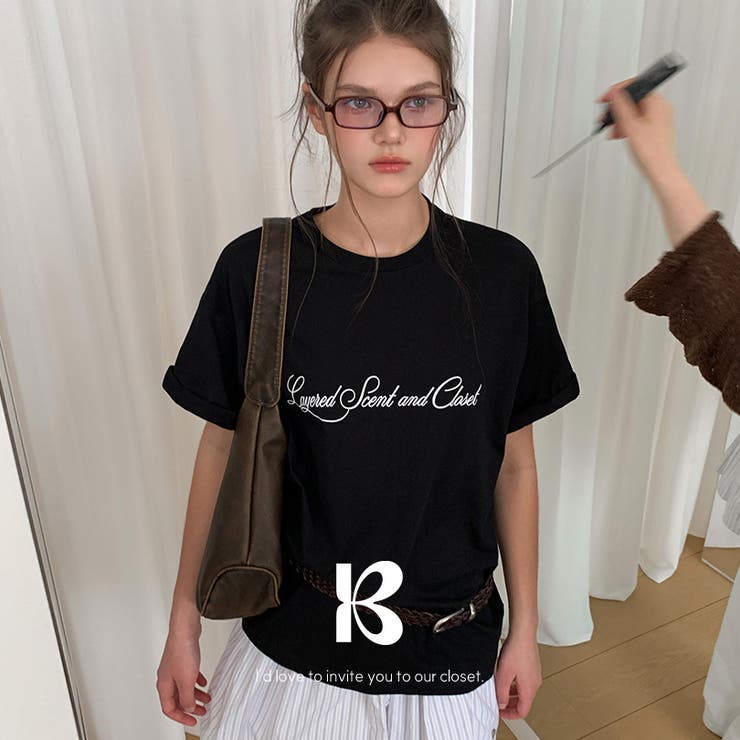 BLACK | ハーツ オーバーサイズ半袖Tシャツ DS26156 | BEIDELLI
