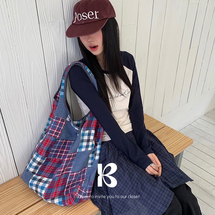 NAVY | レイヤー ラグラン長袖Tシャツ ts1482 | BEIDELLI