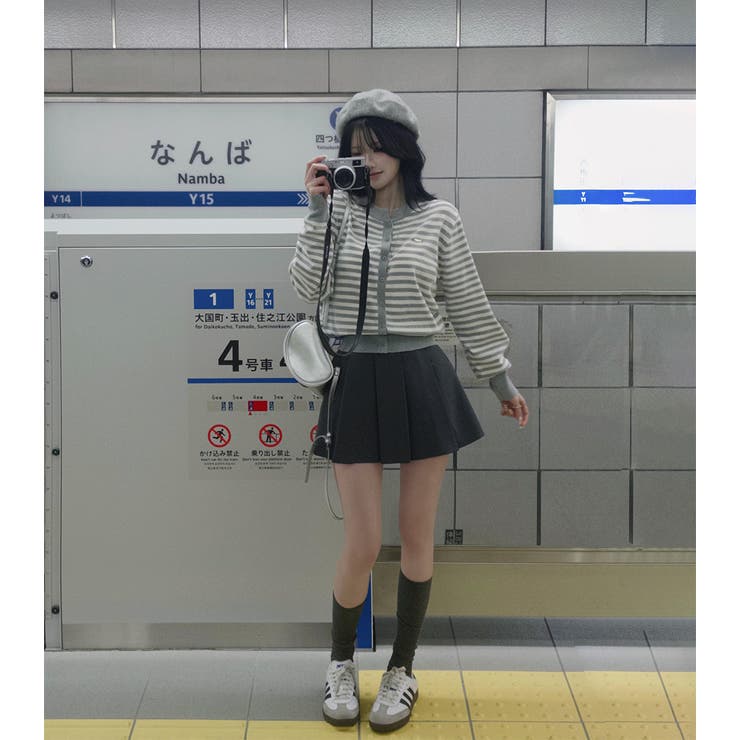 ルース、Ａラインプリーツスカート sk1147 | BEIDELLI | 詳細画像6 