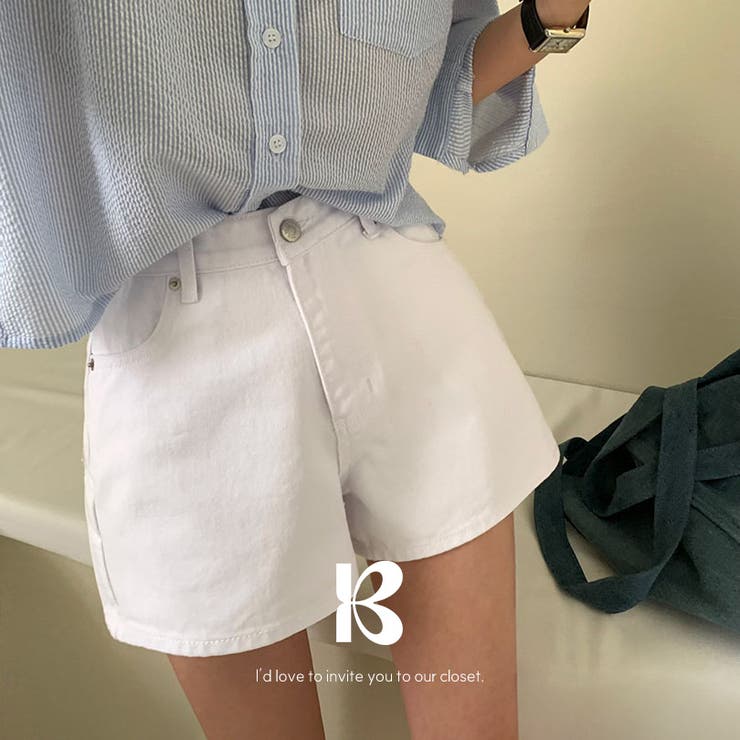 WHITE | マイン デイリーショートパンツ pt1413 | BEIDELLI